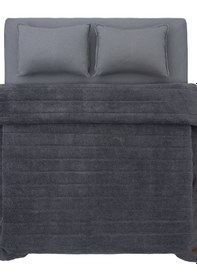 Resim Koza Home Lun Gri Yatak Örtüsü Takımı Çift Kişilik 9083 230 X 240 Gri 