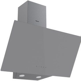 Resim Ferre D079 Flowart Serisi Tek Cam Dokunmatik 60 Cm Gri Davlumbaz-500m3 