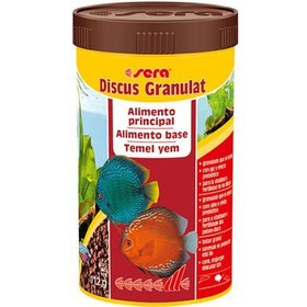 Resim Sera Discus Granulat Granül Balık Yemi 250 ML 