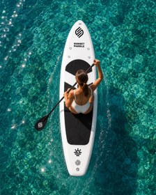 Resim Crazy Fan Siyah Beyaz Şişme SUP Board / Paddle Board 320 cm 