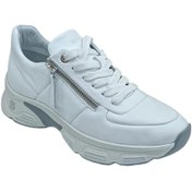 Resim Greyder 59122 Kadın Beyaz Hakiki Deri Sneaker Ayakkabı 