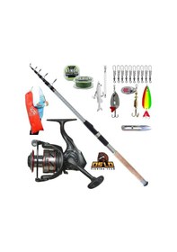 Resim Shinari Avalon 4000 Remixon Carbo-x 270cm 60-120gr Turna Tele Spin Olta Takımı Seti 
