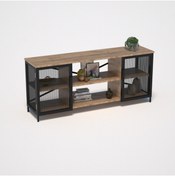 Resim Retodesign Endüstriyel Tarz 140 cm Tv Sehpası/1903 