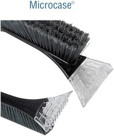 Resim Microcase Oto Araç Camı Buz Kazıyıcı Başlı Kar Temizleme Fırçası - AL4109 