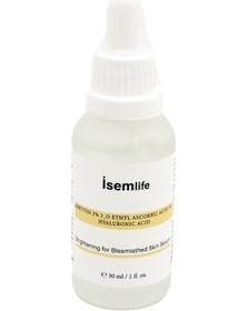 Resim İsemlife Aydınlatıcı & Cilt Tonu Eşitleyici Leke Karşıtı Beyazlatıcı Serum 30 ML 