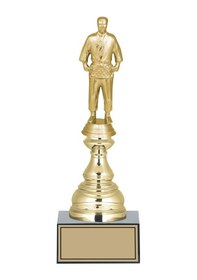 Resim Odak Kupa - Figürlü Kupalar - Judo / Karate Figürlü Kupalar Fg-023 C - 30 Cm Altın - Beyaz 