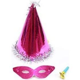 Resim Katyon Şapka Set Pembe 
