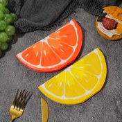 Resim 20 adet limon peçete, yaz meyvesi dilim şeklinde kağıt peçeteler, limon ve narenciye sofra takımı seti, tropikal doğum günü partisi, Halloween ve Noel etkinliği için uygun yaz dekorasyonu 