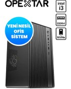 Resim Opextar E0906 i3-13100F 16 GB 512 GB SSD GT610 Free Dos Masaüstü Bilgisayar 