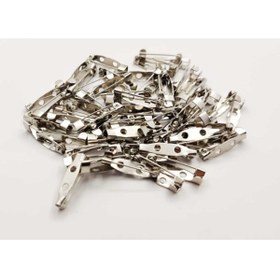Resim Genel Markalar Metal Broş Iğnesi Aparatı 2.5 Cm 50 Adet 