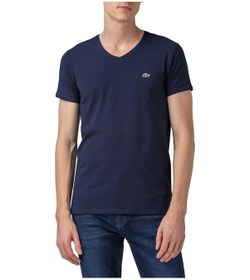 Resim Lacoste Erkek T Shirt Th0999 166 - 492299173 Lacivert 
