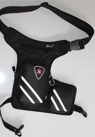 Resim Genel Markalar 43 MAXİ ÇİFT BÖLMELİ Motosiklet Bacak Çantası Bel Çantası 