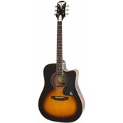 Resim Epiphone Pro-1 Ultra Elektro Akustik Gitar (Vintage Sunburst) 