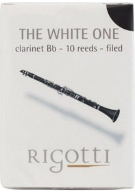 Resim Rigotti White No.1 Bb Si Bemol Klarnet Kamışı 10'lu Paket 