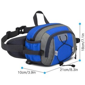 Resim Novahub Su Geçirmez, Nefes Alabilir, Hafif Bel Çantası - Koşu, Kamp, Yürüyüş İçin İdeal Mavi, Yeni Tasarım Mavi 