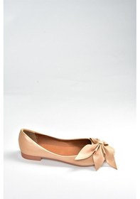 Resim Fox Shoes Ten Kadın Babet H726810509 Ten Rengi 