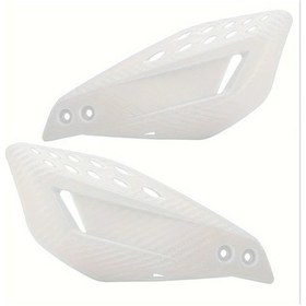 Resim Hightower Universal Motocross 7/8'' 22mm Beyaz Motorcycle Dirt Pit Bike Atv Quads El Koruyucu 