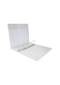 Resim Evrak Sunum Tanıtım Firma Klasörü A4 Pvc 7 Cm 4 Halkalı 520 Yaprak Kapasiteli Ring Binder File 27,5x32 Cm 