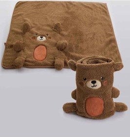 Resim Denokids Ayıcıklı Bebek Battaniye Çok Renkli 