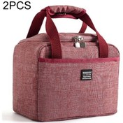 Resim 2 Adet Su Geçirmez Yalıtımlı Seyahat Yemek Beslenme Çantası 001 