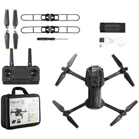 Resim Gorilla Falcon 16 720P HD (1 Bataryalı) Android iOS Uyumlu 360 Derece Engel Sensörlü Kameralı Drone 