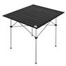 Resim Kamp Ayısı Katlanabilir Alüminyum XL Kamp Masası Taşıma Çantalı Siyah 