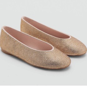 Resim MANGO Kids Metalik babet 