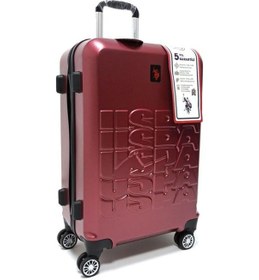 Resim U.s. Polo Assn. Bordo Abs Unisex Orta Boy Valiz Plvlz21281b-o 001 