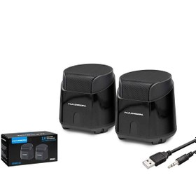Resim Hadron HD6024 Laptop/Masaüstü Bilgisayar Speaker 1+1 Bas Hoparlör 