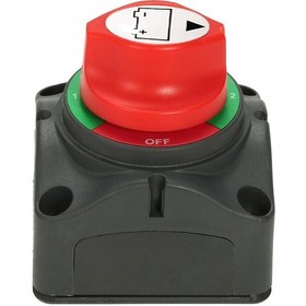 Resim 12v/24v Çift Akü Seçici Anahtarı 300a Akü Ana Anahtarı Araba Ve Karavan İçin 4 Pozisyonlu Seçici 