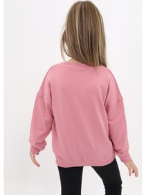 Resim Toontoy Kız Çocuk Sweatshirt Gülkurusu 