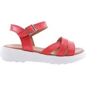 Resim Dgn 752-23y Kadin Zenne Sandalet 752-2109-R0766 Kırmızı 