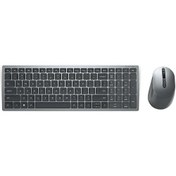 Resim Dell KM7120W Multi Device Türkçe Kablosuz Siyah Klavye Mouse Set Dell