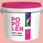 Resim Polisan 4230 - Mutlu Pembe - Cİ-7091 3,5 Kg Popüler Silikonlu İpek Mat İç Cephe Boyası (23E00011000) 