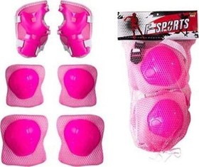 Resim F-Sports Çocuk Koruyucu Dizlik Dirseklik Seti 