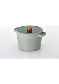 Resim Neoflam Fika Alüminyum Döküm 22 Cm Gri Derin Tencere D-neog222d 