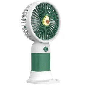 Resim lumed Taşınabilir Mini Fan Vantilatör Şarjlı Mini Serinletici Masaüstü Vantilatör Stantlı Fan 