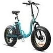 Resim Corelli Vonıq-s Fat Bıke Elektrikli Katlanır Bisiklet 42cm Md 20 Jant 8 Vites Mavi Çok Renkli 