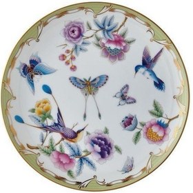 Resim Lamedore Tea Delight Pasta Tabağı 17 Cm Green-papillons 1 Adet 