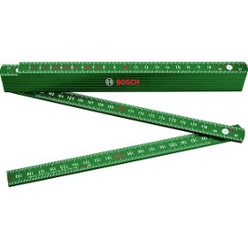 Resim Bosch Plastik Fiberglas Katlanır Metre 2 Metre - 1600A02ET4 