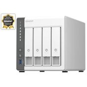 Resim Qnap TS-433-4G 4GB 4 SLOT 1x2.5GBE PORT USB3.2 NAS + 16TB (2x8TB) DAHIL 