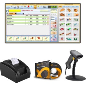 Resim DemirSoft Barkod Okuyucu + Fiş Yazıcı + Barkodlu Satış Programı 