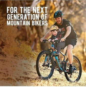 KanguruBike Bisiklet Ön Çocuk Koltuğu Çok Renkli