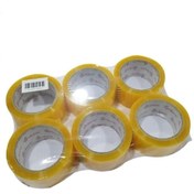 Resim Genel Markalar Koli Bandı 45mm 60 Metre Şeffaf 6 Adet - Koli Bandı 