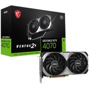 Resim AyrStore MSI GEFORCE RTX4070 VENTUS 2X E 12G OC 12GB GDDR6X 192BIT 1XHDMI 3XDP EKRAN KARTI 