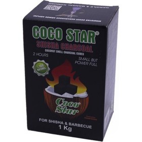 Resim Coco Star 2 Kg Nargile Kömürü %100 Yetkili Bayi Garantili Organik Orjinal Kömür, Mangal Kömürü 