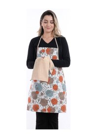 Resim Damla Sıvı Geçirmez Su Geçirmez Mutfak Önlüğü Havlulu Mutfak Önlüğü Antrasit 