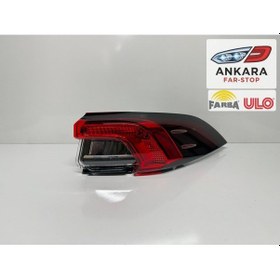 Resim Toyota Corolla 2019 - 2025 Sedan Stop Lambası Sağ Dış Orjinal Farba - Ulo - Ledsiz Tip 