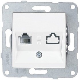 Resim Viko Karre - Meridian Nümeris Telefon Priz (Cat-3) - Çerçevesiz 