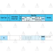 Resim RIK 30002-STD Segman 323 99-03 1.5 78.00Mm Zl Std Takım 